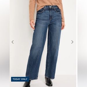 Extra Wide Leg Sky Hi Jeans